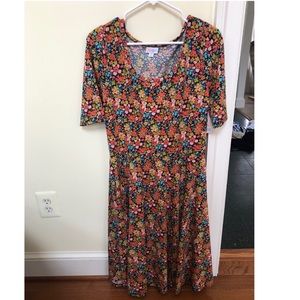 Nicole LuLaRoe floral dress
